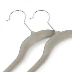 Compactor Aménagements De Placard Et De Dressing Lot De 2 Cintres Antiglisse à 3 Niveaux 45x0,6xH37cm -Coffres et malles Soldes lot de 2 cintres antiglisse a 3 niveaux 45x0 6xh37cm 4