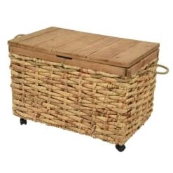 Kaemingk Coffres Et Malles Lot De 2 Malles En Jacinthe D'eau -Coffres et malles Soldes lot de 2 malles en jacinthe d eau 3