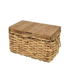 Kaemingk Coffres Et Malles Lot De 2 Malles En Jacinthe D'eau -Coffres et malles Soldes lot de 2 malles en jacinthe d eau 4