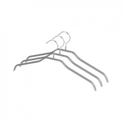 Compactor Aménagements De Placard Et De Dressing Lot De 3 Cintres Antiglisse Simples 42x0,5xH22cm