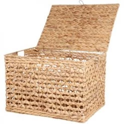 Maisons Du Monde Coffres Et Malles Malle Ajourée Tressée En Jonc De Mer Beige -Coffres et malles Soldes malle ajouree tressee en jonc de mer beige 1000 3 22 227531 3