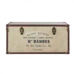 Maisons Du Monde Coffres Et Malles Malle Beige Et Marron
