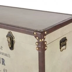 Maisons Du Monde Coffres Et Malles Malle Beige Et Marron -Coffres et malles Soldes malle beige et marron 1000 7 30 223931 3