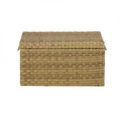 Maisons Du Monde Coffres Et Malles Malle De Jardin En Fibre Synthétique Imitation Rotin