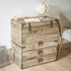 Maisons Du Monde Coffres Et Malles Malle De Rangement L 70 Cm -Coffres et malles Soldes malle de rangement l 70 cm 1000 7 27 139509 9