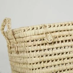 Maisons Du Monde Coffres Et Malles Malle En Fibre De Palmier Tressée Marron -Coffres et malles Soldes malle en fibre de palmier tressee marron 1000 10 38 222914 3