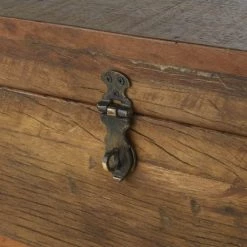 Coffres et malles Soldes -Coffres et malles Soldes malle en manguier et metal 1000 9 7 210911 3