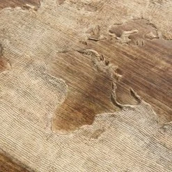 Maisons Du Monde Coffres Et Malles Malle En Manguier Motif Carte Du Monde En Relief -Coffres et malles Soldes malle en manguier motif carte du monde en relief 1000 8 11 190374 4