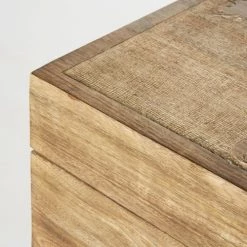 Maisons Du Monde Coffres Et Malles Malle En Manguier Motif Carte Du Monde En Relief -Coffres et malles Soldes malle en manguier motif carte du monde en relief 1000 8 11 190374 5