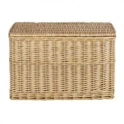 Maisons Du Monde Coffres Et Malles Malle En Osier Tressé Beige