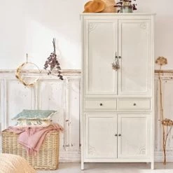 Maisons Du Monde Coffres Et Malles Malle En Osier Tressé Beige -Coffres et malles Soldes malle en osier tresse beige 1000 5 11 222518 4