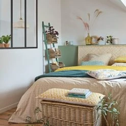 Maisons Du Monde Coffres Et Malles Malle En Osier Tressé Beige -Coffres et malles Soldes malle en osier tresse beige 1000 5 11 222518 5