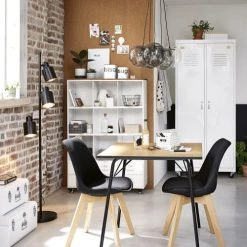 Maisons Du Monde Coffres Et Malles Malles En Métal Blanches (x2) -Coffres et malles Soldes malles en metal blanches x2 1000 7 9 146666 18