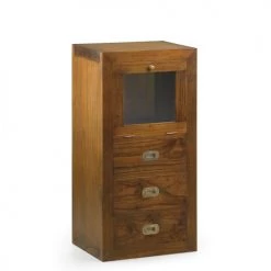 MOYCOR Commodes Et Cabinets Meuble Auxiliare En Bois Marron