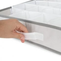 Compactor Aménagements De Placard Et De Dressing Organisateur De Tiroir 16 Compartiments 40x40cm -Coffres et malles Soldes organisateur de tiroir 16 compartiments 40x40cm 5