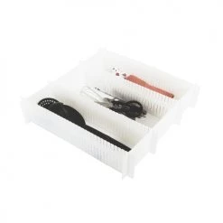 Compactor Aménagements De Placard Et De Dressing Organisateur De Tiroir Blanc 44x44cm -Coffres et malles Soldes organisateur de tiroir blanc 44x44cm 5