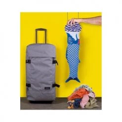 DOIY Aménagements De Placard Et De Dressing Sac à Linge De Voyage Poisson Bleu En Coton -Coffres et malles Soldes sac a linge de voyage poisson bleu en coton 4