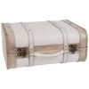 Maisons Du Monde Coffres Et Malles Valise Vintage Blanche Clous Dorés -Coffres et malles Soldes valise vintage blanche clous dores 1000 5 0 182942 1